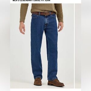 Men’s Lee classic fit traditional mens jeans blue nwot
